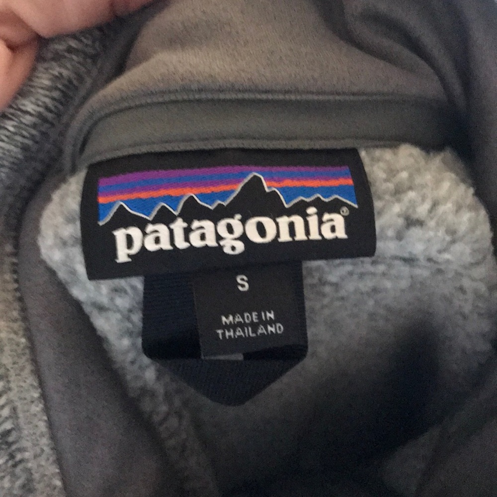 Patagonia better sweater quarter zip jacket small
